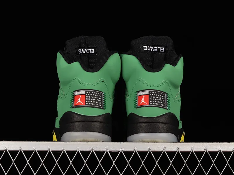 All categories Air Jordan Jordan series basketball shoes Air Jordan 5 Air Jordan 5 SE "Oregon Ducks" AJ5 Joe 5 Oregon Apple Green CK6631-307